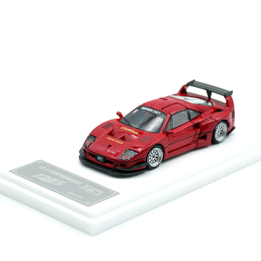 TSM Model Demon King Auto LBWK F40, Modellauto, 1:64, Rot, Metall - Bild 2