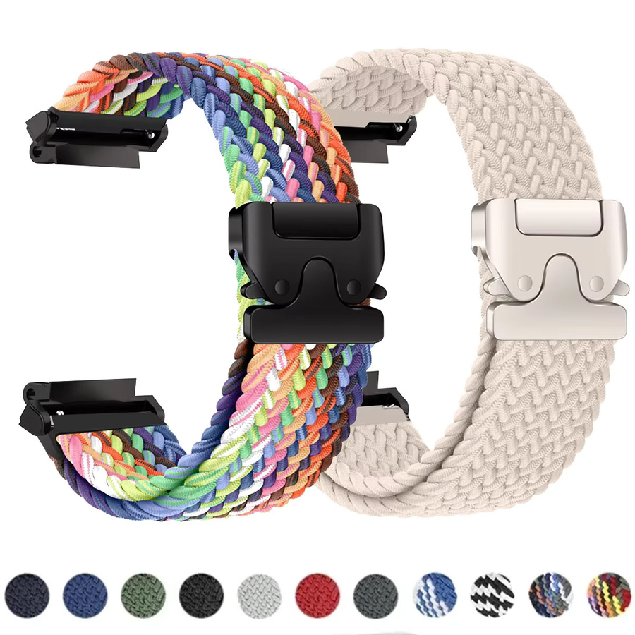 CHIICSMART Uhrenarmband Nylon, Multicolor, Unisex - Bild 5