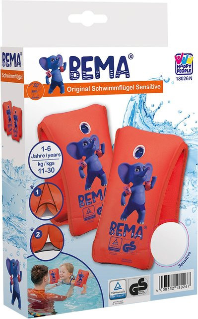 Bema Schwimmflügel Sensitive Unisex orange - Bild 1