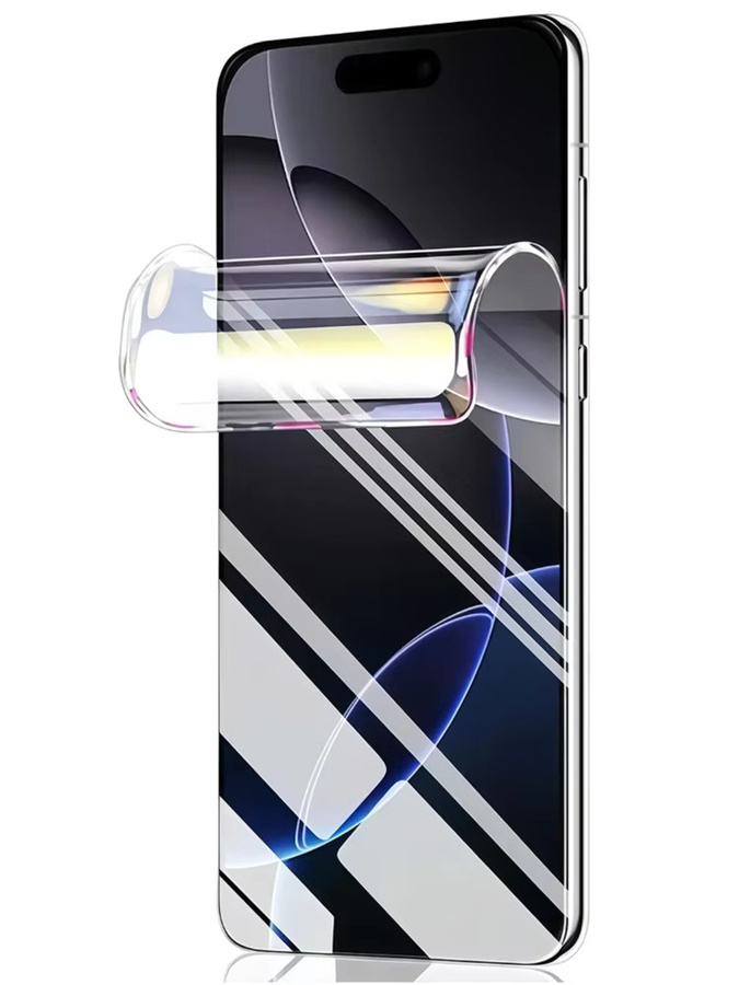 NNBILI 5 Stück Hydrogel-Displayschutzfolie für iPhone 11 12 13 14 15 16 17 Pro Max Mini Plus, transparent - Bild 7