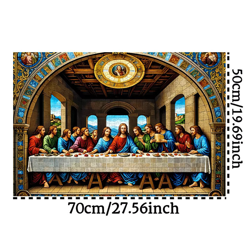 Leonardo Letztes Abendmahl, Puzzle, 1.000 Teile - Bild 3