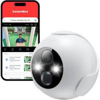 SwitchBot Outdoor Spotlight Cam 2K Überwachungskamera in Weiß mit Wi-Fi - Bild 1