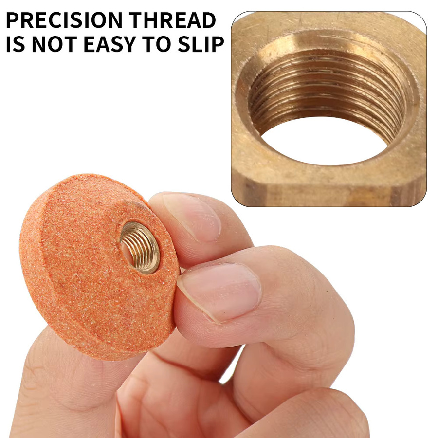 9er Set SI FANG Schleifscheiben in Schüsselform, 30 mm Durchmesser, Multicolour, für pneumatische Mikroschleifer - Bild 4
