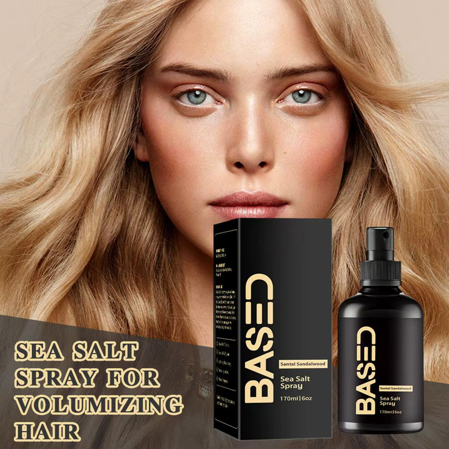 BASED Meersalz-Spray Santal Sandelholz, 170 ml, Unisex, Matt-Finish - Bild 2