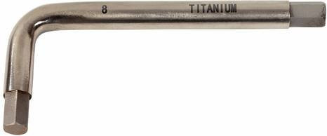 KS Tools TITANplus Winkelstiftschlüssel Innensechskant 3/32 Zoll in Silber/Titanium - Bild 1
