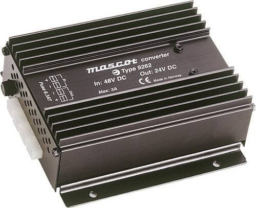 Mascot Battery 9262 DC/DC-Wandler 80 V/DC - 12 V/DC/6A 81W in Schwarz - Bild 1