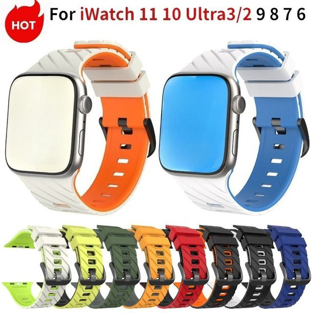 FancyWrist Silikonarmband, Weiß, Unisex - Bild 1