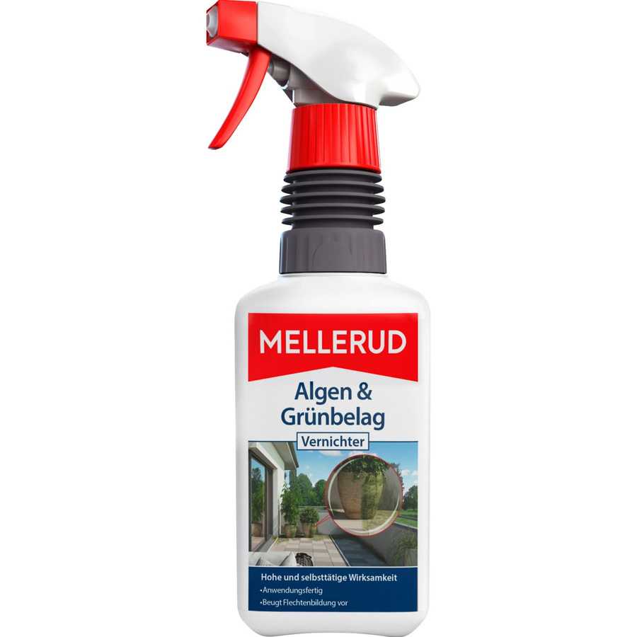 Mellerud Algen und Grünbelag Vernichter sowie Terrassenreiniger 0,5 l - Bild 2