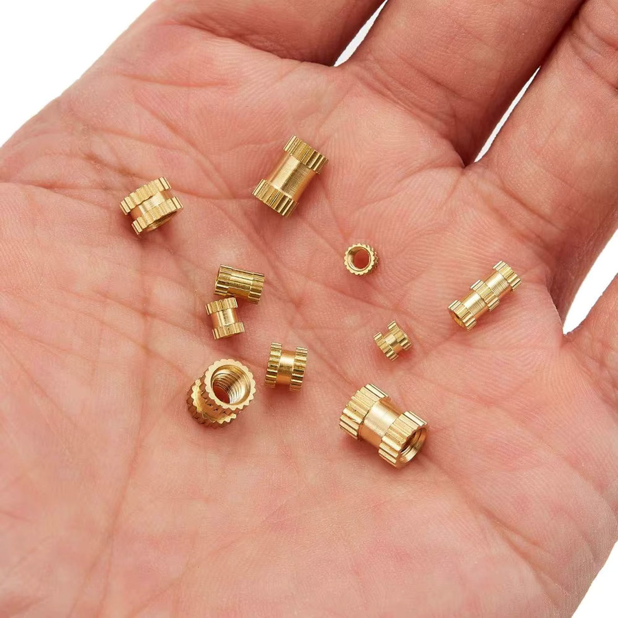 280-teiliges Messing Gewindeeinsatz Set mit Rändelschrauben und Muttern für 3D-Druck Zubehör in Gold und Messing - Bild 2