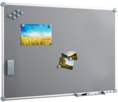 MAUL Silverboard 2000 Whiteboard Set in Silber, B/H: 900 x 600 mm - Bild 1