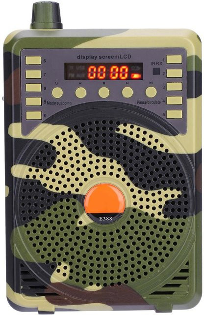 Koogeelife Tragbarer elektronischer Vogelanrufer mit MP3-Lautsprecher und Fernbedienung in Multicolour - Bild 1