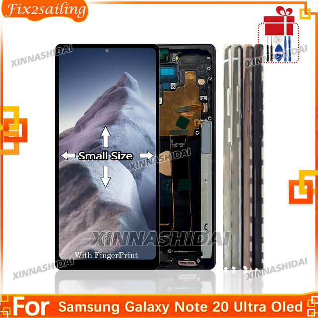 Samsung Galaxy Note 20 Ultra OLED LCD Display mit Touch Screen Panel in Gold oder Schwarz, 6,9 Zoll - Bild 1