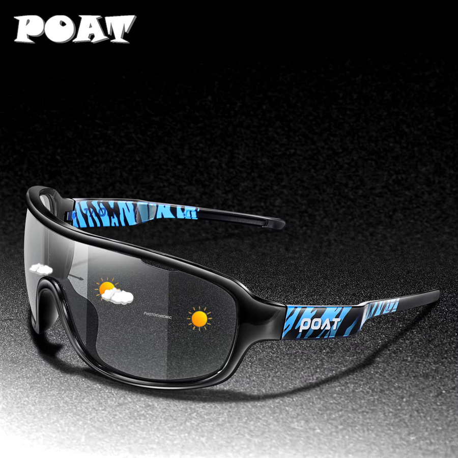 POAT Photochrome Sonnenbrille, Unisex, Vollrand, Kunststoff - Bild 4