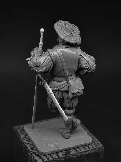 MEEKLION MODEL Federer's Worm Barrett Schwankert, Modellbausatz, 1:24, Kunststoff - Bild 1