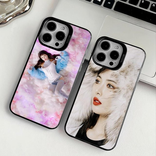 Hyuna Handyhülle für iPhone 17 16 15 14 13 12 11 Pro Max Air in Mehrfarbig Matt Laser Metallic Aurora - Bild 1