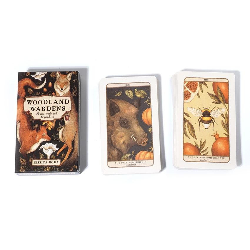 TarotMagic Woodland Wardens Oracle Karte Spiele 52 Karten - Bild 2