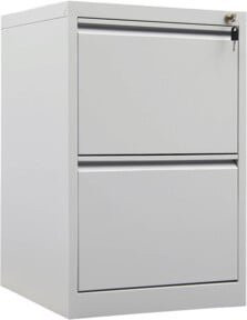 STIER Hängeregistraturschrank mit 2 Schubladen für DIN A4, grau, B: 72,0 cm, T: 46,5 cm, H: 62,0 cm - Bild 1