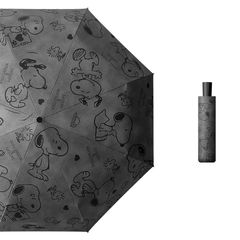 Bandai Snoopy Animation Cartoon Klappschirm, Sonnenschirm, vollautomatisch - Bild 5