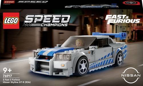 LEGO Speed Champions 2 Fast 2 Furious Nissan Skyline GT-R (R34) Rennwagen ab 9 Jahren - Bild 1