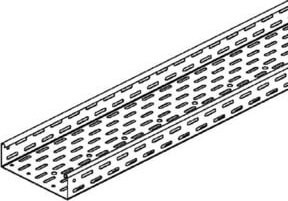 Niedax Kabelrinne RLC 60.400 inklusive Verbinder aus Stahl, Breite: 60 cm, Höhe: 40 cm - Bild 1
