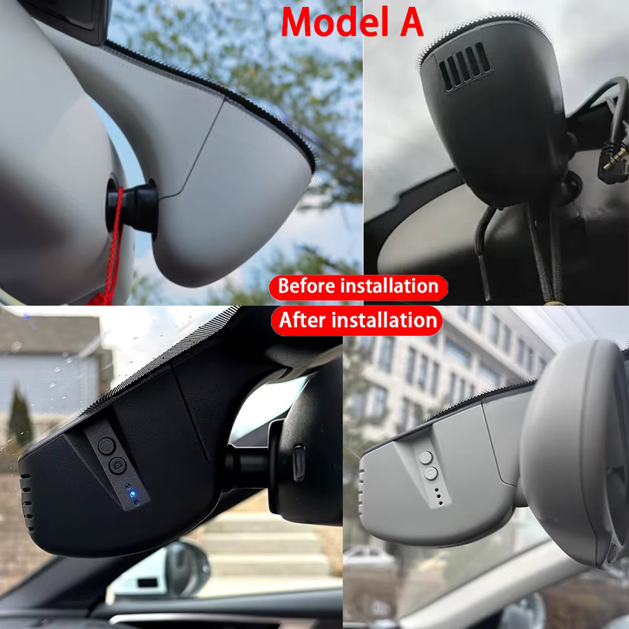 ZJCGO Dash Cam Set mit Wifi und 4K UHD Video Recorder für Audi A5 S5 RS5 A6 S6 RS6 A7 S7 RS7 Vorne und Hinten Plug and Play - Bild 2