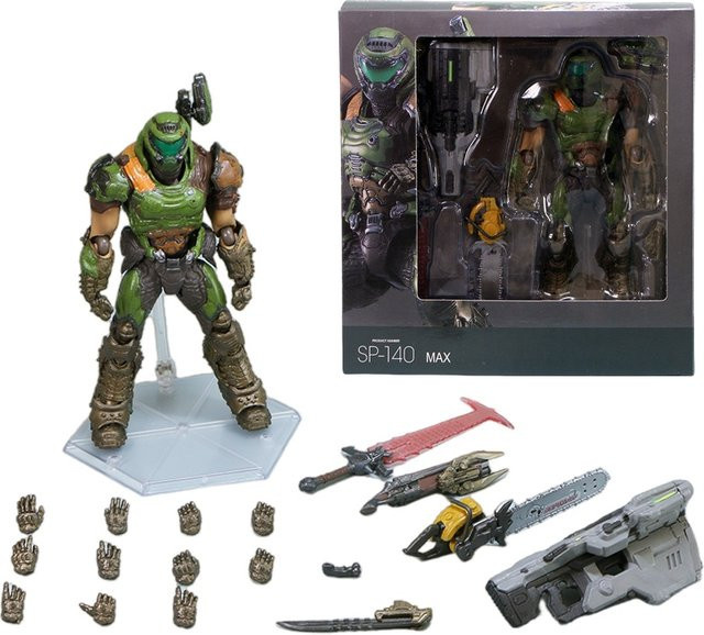 Figma Doom Slayer Eternal Actionfigur, Bewegliches Modell - Bild 1