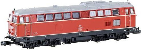 Jägerndorfer Diesellok Rh 2043, Spur N, 1:160, blutorange - Bild 1