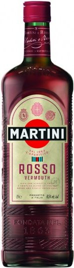Martini, Wermut, Rosso, 1 l - Bild 1