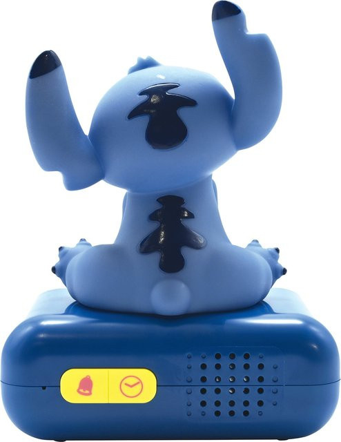 Lexibook 2in1 Wecker und Nachtlicht Disney Stitch in Blau - Bild 1