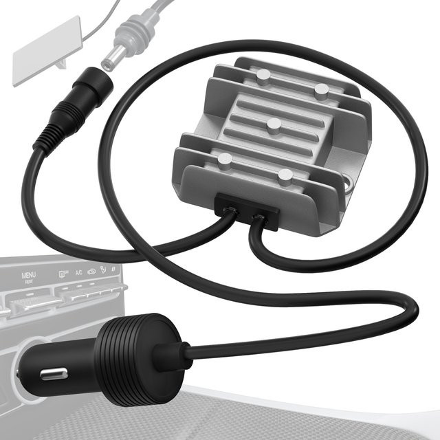 Starlink Mini-Kabel-Auto-Adapter mit Aufwärtswandler, 12 V Zigarettenanzünder-Stecker, 10–28 V auf 30 V, 3,5 A - Bild 1