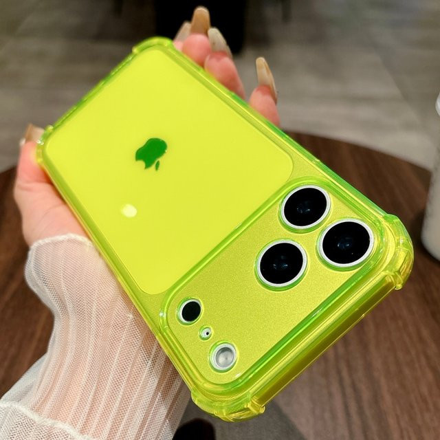 Stoßfeste transparente TPU-Schutzhülle mit Kameraschutz für iPhone Modelle von 7 bis 17 Pro Max von Vyimc - Bild 1
