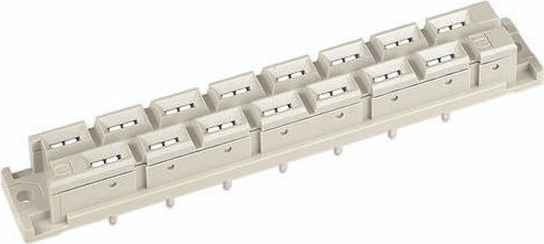 HARTING Federleiste 09062152812 aus Messing in Beige - Bild 1