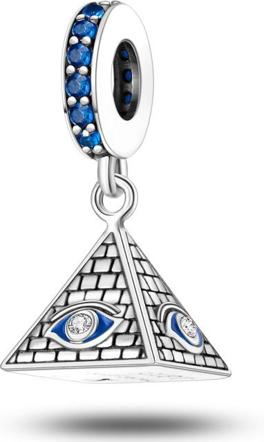 Anhänger 925 Silber, Perle, Zirkonia, Damen - Bild 1