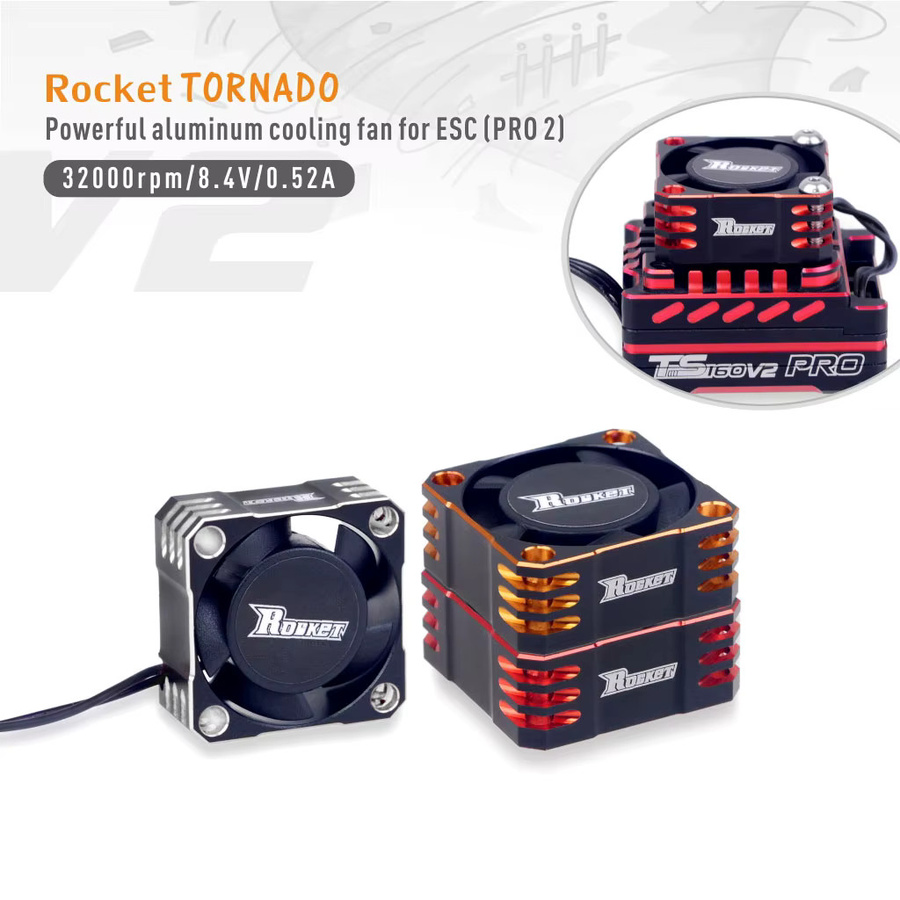 Surpass Hobby Rocket RC Lüfter, Wärmeableitungs-Kühlventilator, Zubehör - Bild 2