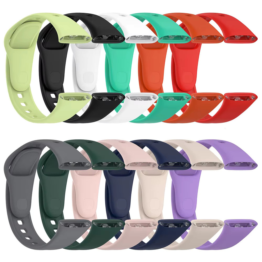 Xiaomi Uhrenarmband, Silikon, Multicolor, Schwarz - Bild 4