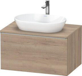 Duravit Waschtischunterschrank D-Neo beige matt, wandhängend, B: 80 cm, T: 55 cm, H: 45,9 cm - Bild 1
