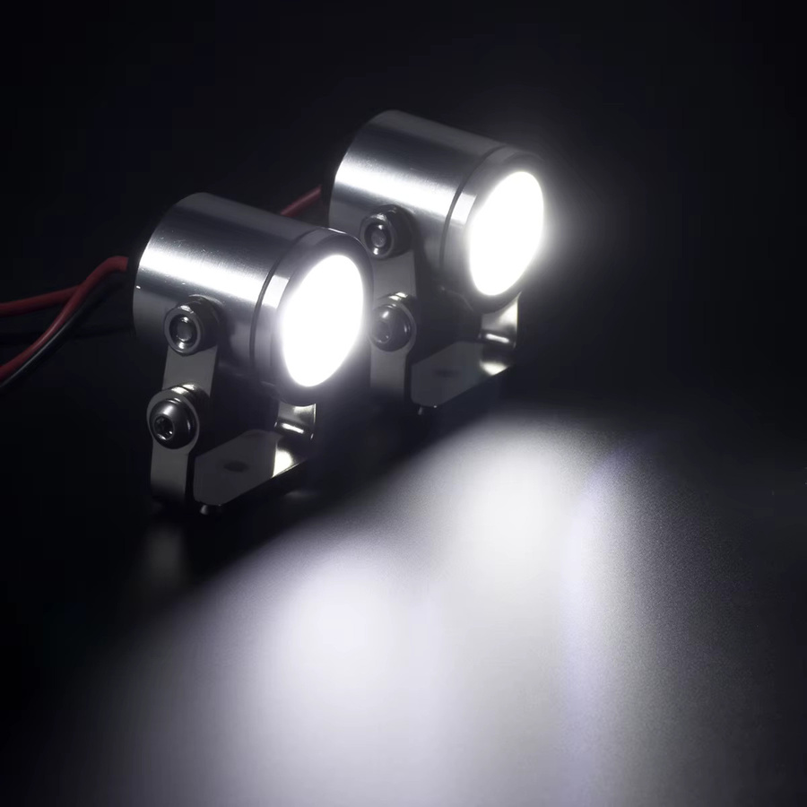 MALOM RC LED-Licht Scheinwerfer mit Halterung, 2-teiliges Set, 1:10, Zubehör - Bild 6