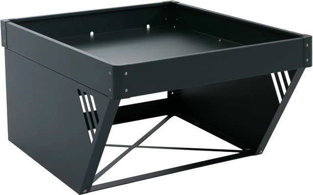 PROREGAL Mähroboter-Garage mit Pflanzkasten aus Metall in Grün, H x B x T: 40 x 60 x 70 cm - Bild 1