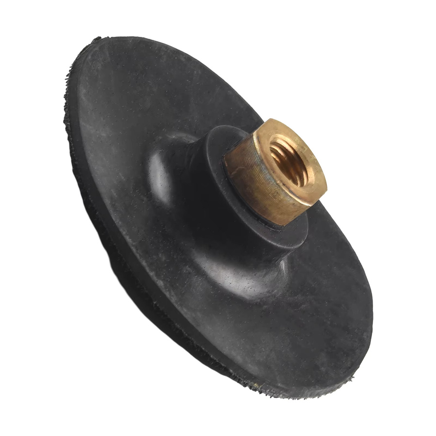 Vibratite Gummi Stützteller für Winkelschleifer in Schwarz zur Unterstützung von Schleifscheiben und Schleifpapier - Bild 4