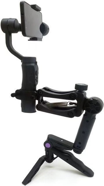 Anti-Shake-Stabilisator Handhalter für DJI Osmo Mobile 7 OM6 OM 5 4 1 2 3 und Zhiyun Gimbal in Schwarz - Bild 1