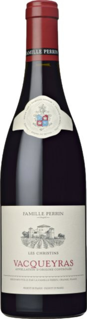 Famille Perrin Les Christins Vacqueyras Rotwein trocken 0,75 l - Bild 1