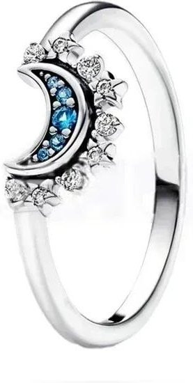DR-Jewelry Ring 925 Silber, Rotes Herz, Zirkonia, Damen - Bild 1