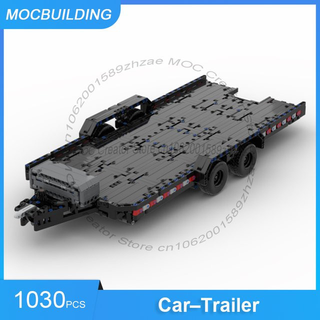 MOCBUILDING Auto-Anhänger, Bausteine, 1030 Teile - Bild 1