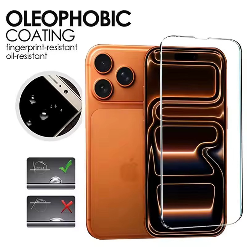 Schutzglas aus gehärtetem Glas für Apple iPhone Modelle in Transparent - Bild 5