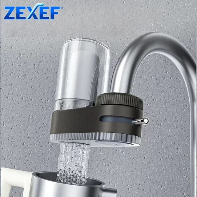 ZEXEF Adapter Wasserhahnbelüfter für Küchenarmaturen mit flexiblem Spritzschutz und waschbarem Schwamm - Bild 1