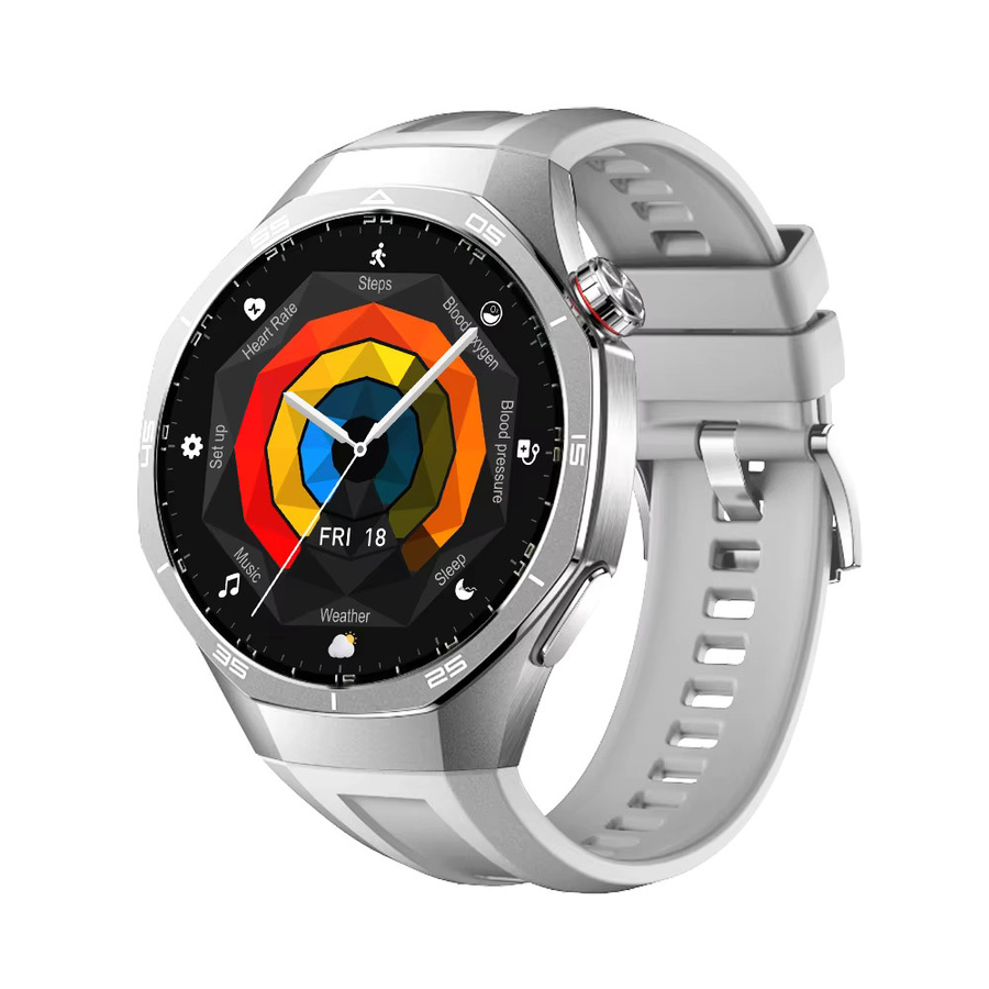 LAXASFIT Smartwatch, Silber, Unisex - Bild 4