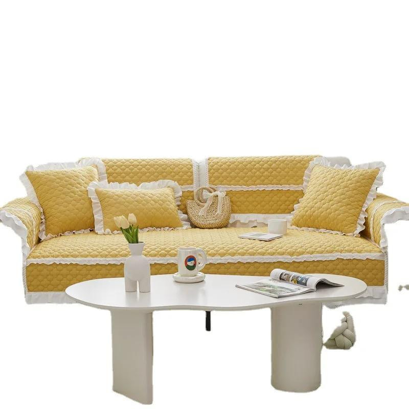Yiran Furniture Universelles Sofakissen aus Polyester, rutschfest und wasserabweisend, gestepptes Rückenlehnenkissen, B/B: 70 x 70 cm - Bild 1