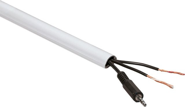 D-Line Kabelkanal aus Kunststoff in Weiß, Länge: 2 m, Breite: 16 mm, Höhe: 8 mm - Bild 1