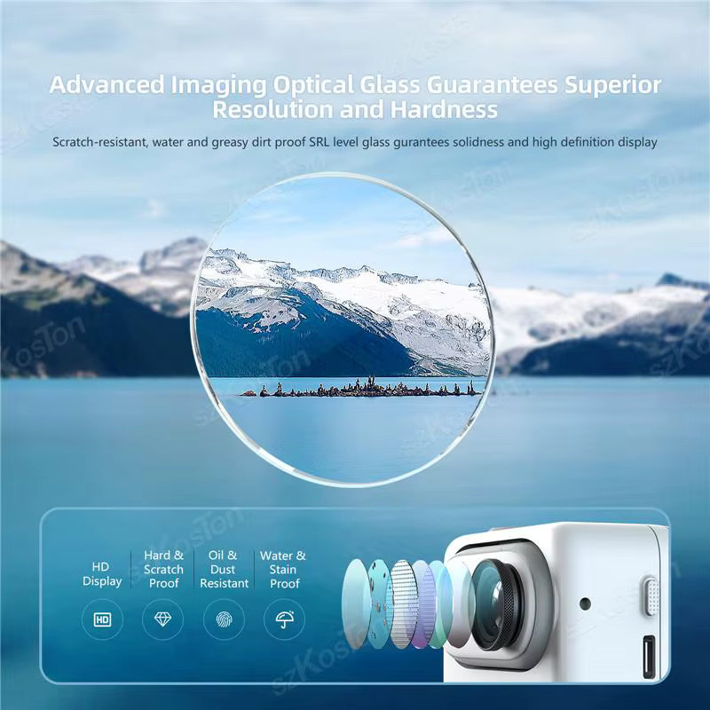 Insta360 GO 3S Objektivfilter Set aus Aluminiumlegierung: UV, CPL und ND Filter (ND8/16/32/64) wasserdichtes Zubehör für deine Actioncam - Bild 1