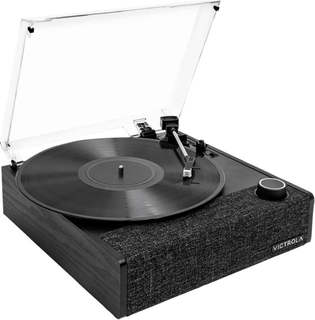Victrola Eastwood II Bluetooth Plattenspieler in Schwarz - Bild 1